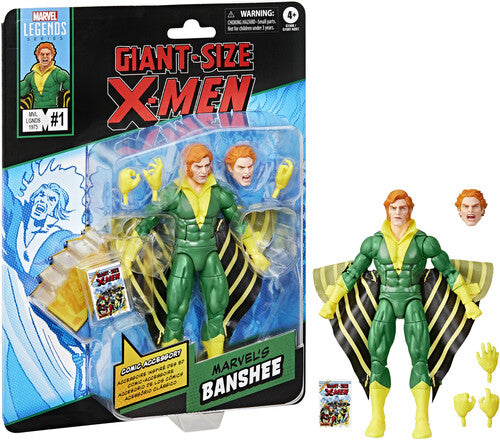 Mvl Legends Mini Comics Banshee Giant-Size X-Men - Marvel Legends - Marvel's Banshee Action Figure - CD Album