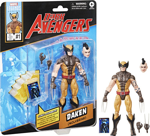 Mvl Legends Mini Comics Daken Dark Avengers - Marvel Legends - Daken (Wolverine) Action Figure - CD Album