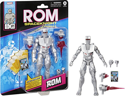Mvl Legends Mini Comics Rom ROM: Spaceknight - Marvel Legends - ROM: Spaceknight Action Figure - CD Album