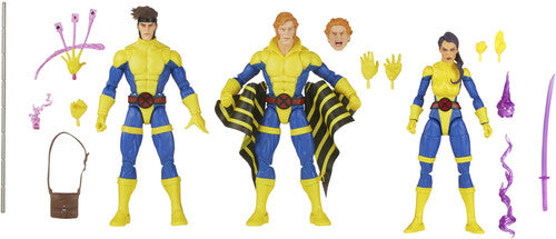 Mvl Legends Xmen 60 Anv 3 X-Men - Marvel Legends - Marvel’s Banshee, Gambit, & Psylocke Action Figure 3-Pack - CD Album
