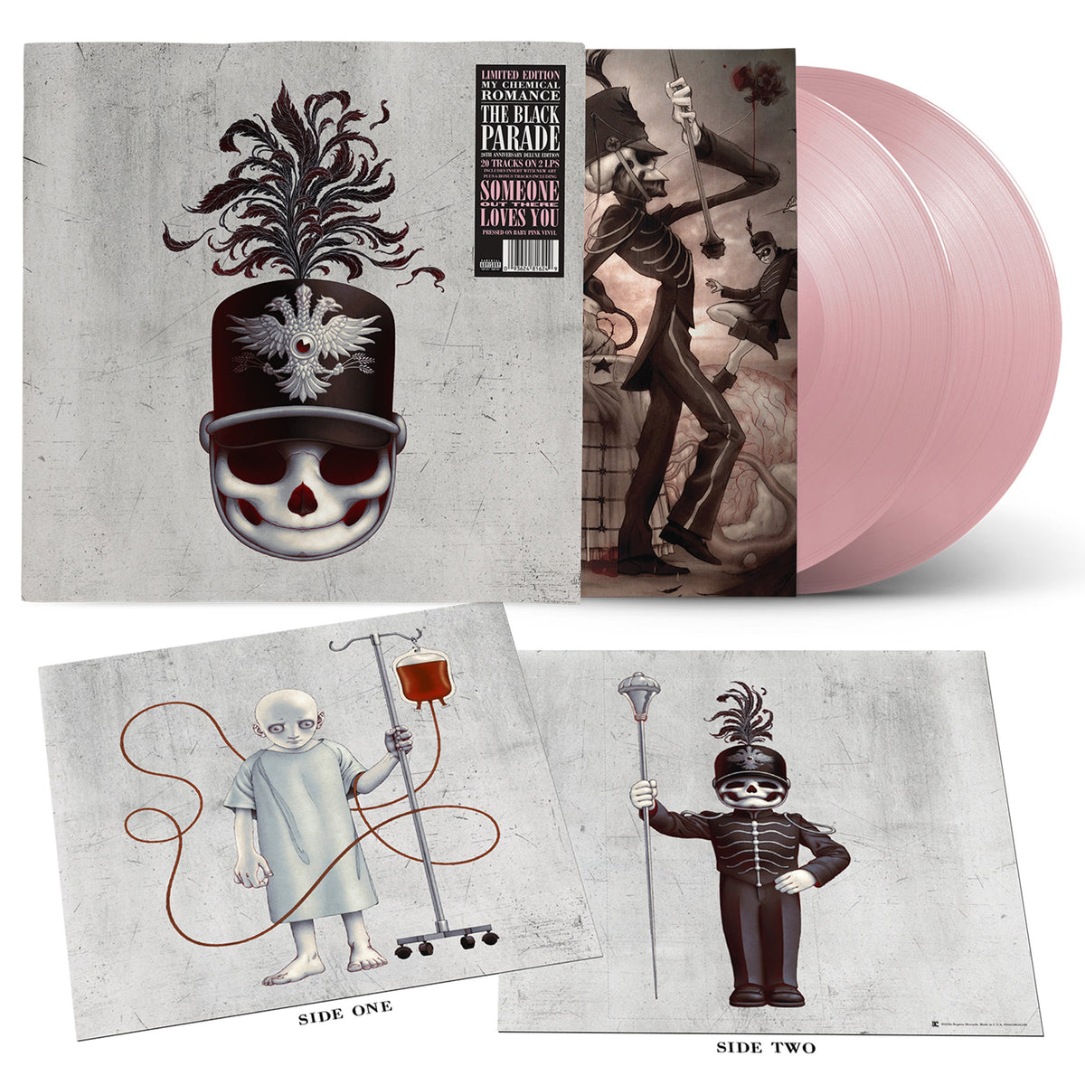 My Chemical Romance The Black Parade (20Th Anniversary Deluxe Edition) (Indie Exclusive) [Baby Pink Vinyl] [2LP]