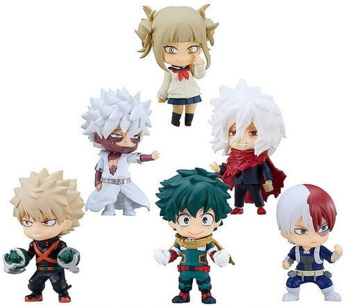 My Hero Academia Nendoroid Surprise My Hero Academ My Hero Academia - Nendoroid Surprise - Heroes vs Villains Edition 6pc Blind Box PDQ - 6-Disc Collectible Set