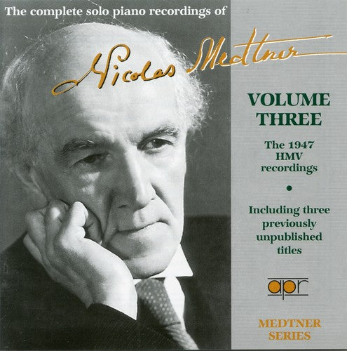 N. Medtner Complete Solo Pno Recordings Vol. 3 - CD Album