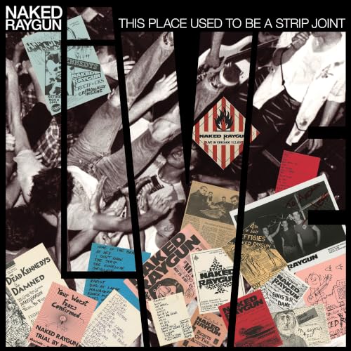 NAKED RAYGUN This Place Used To Be A Strip Joint - Record Album - Vinyl LP
