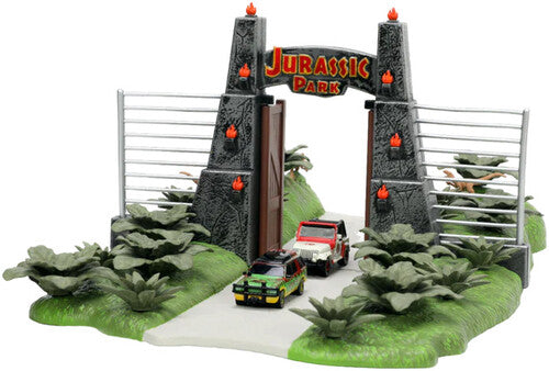 Nano Hwr Jurassic Gate(Diorama/2 Nano Vehicles) Jurassic Park - Nanoscene Hollywood Rides - Gate and 2 Nano Vehicles - CD Album