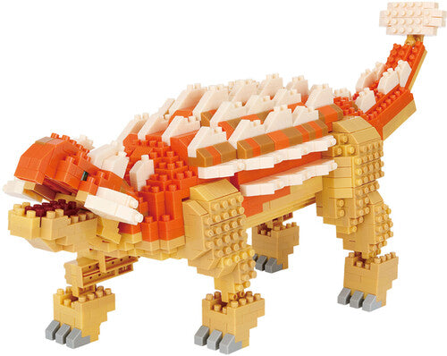 Nanoblock - Advanced Hobby Series Nanoblock - Dinosaur - Advanced Hobby Series - Ankylosaurus Deluxe Edition Building Kit - CD Album