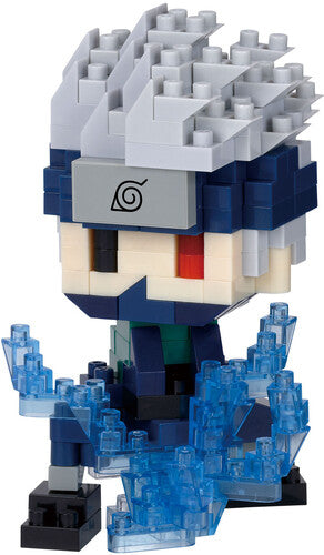 Nanoblock - Character Collection Series Nanoblock - Naruto Shippuden - Character Collection - Kakashi Hatake (Sharingan) Building Kit - Collectible