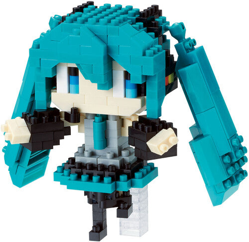 Nanoblock Hatsune Miku Char Coll Ser Hatsune Miku Nanoblock - Hatsune Miku - Character Collection - Hatsune Miku Building Kit - CD Album