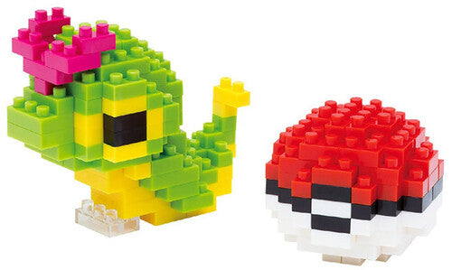 Nanoblock Nanoblock - Pokemon Series - Caterpie & Poke Ball Building Kit - CD Album