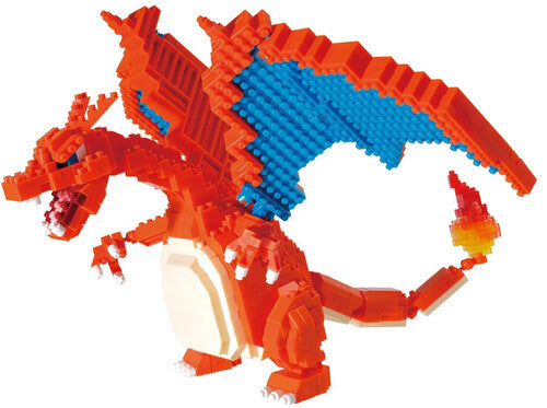 Nanoblock - Pokemon Series Nanoblock - Pokemon Series - Charizard Deluxe Edition Building Kit - CD Album
