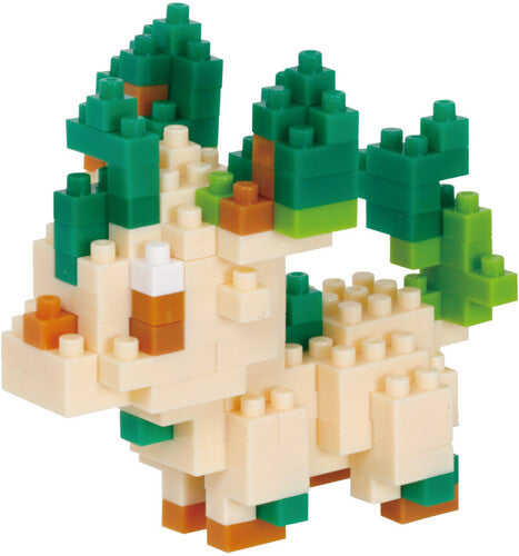 Nanoblock - Pokemon Series Nanoblock - Pokemon Series - Leafeon Building Kit - Collectibles