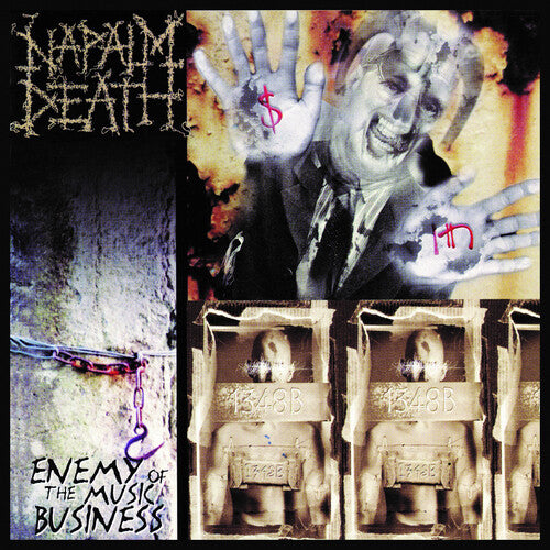Napalm Death Enemy Of The Music Business - Record Album - Vinyl LP