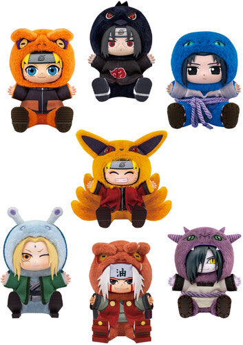 Naruto Shippuden - Cute Beasts V2 6PC Blind Box VI Naruto Shippuden - Cute Beasts V2 6pc Blind Box Vinyl Plush PDQ - 6-Disc Record Album - Vinyl LP