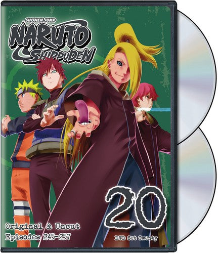 Naruto Shippuden Uncut Set 20 - 2-Disc DVD Set