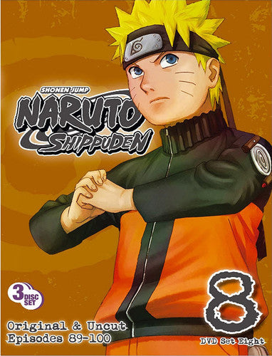 Naruto Shippuden Uncut Set: Volume 8 - 3-Disc DVD Set