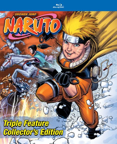 Naruto Triple Feature Collector's Edition Naruto Triple Feature Collector's Edition (Steelbook) - 2-Disc Blu-Ray Set