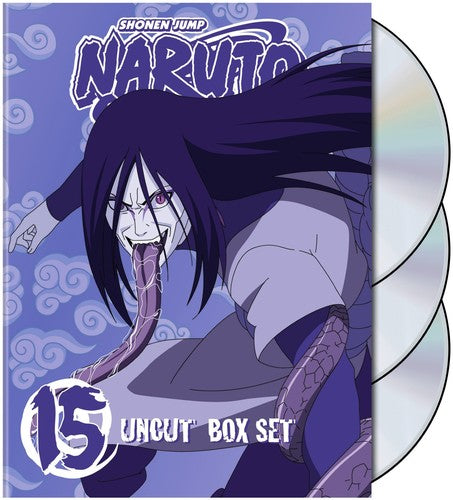 Naruto Uncut Box Set 15 - 3-Disc DVD Set