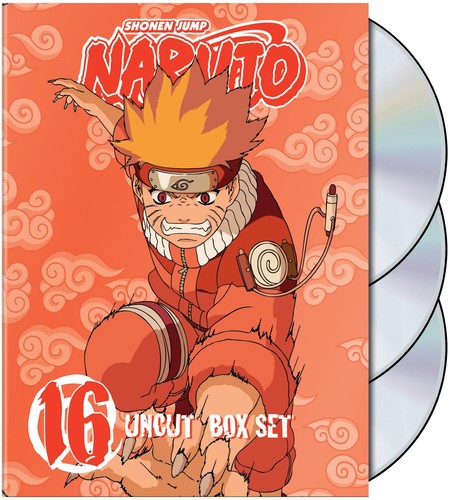 Naruto Uncut Box Set 16 - 3-Disc DVD Set