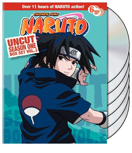 Naruto Uncut: Season 1 Volume 2 Box Set - 6-Disc DVD Set