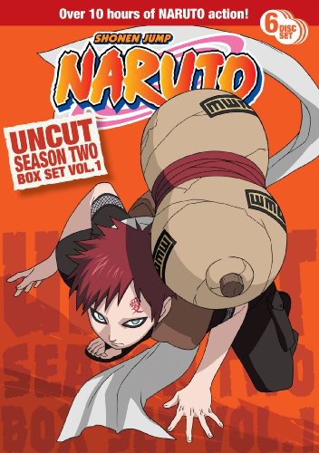 Naruto Uncut: Season 2 Volume 1 Box Set - 6-Disc DVD Set