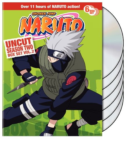 Naruto Uncut: Season 2 Volume 2 Box Set - 6-Disc DVD Set