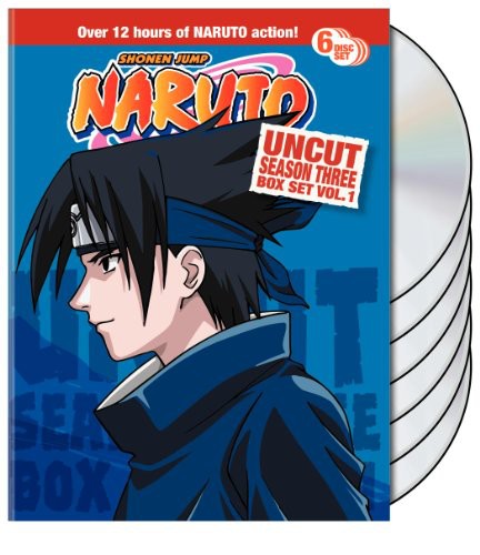 Naruto Uncut: Season 3 Volume 1 Box Set - 6-Disc DVD Set