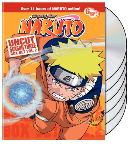 Naruto Uncut: Season 3 Volume 2 Box Set - 6-Disc DVD Set