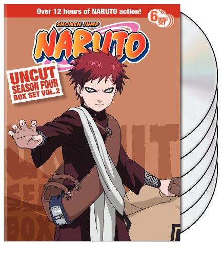 Naruto Uncut: Season 4 Volume 2 Box Set - 6-Disc DVD Set