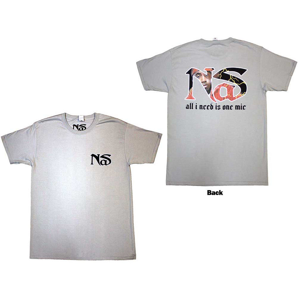 Nas One Mic Grey