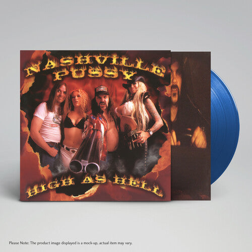 Nashville Pussy High As Hell - Record Album - Vinyl LP