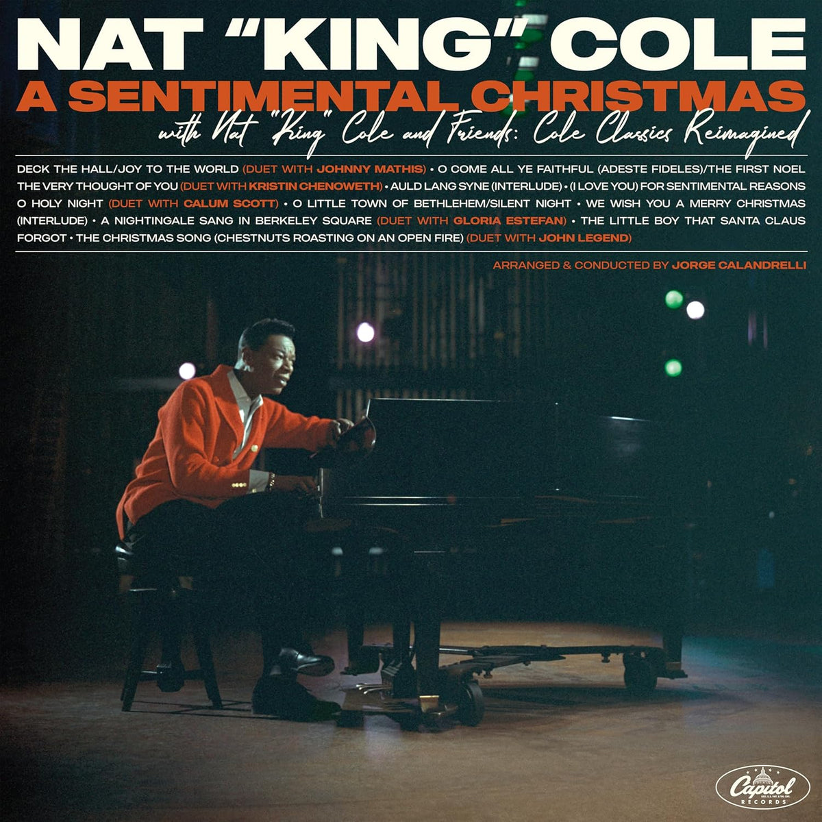 Nat King Cole A Sentimental Christmas with Nat King Cole and Friends: Cole Classics Reimagined (Walmart Exclusive) - Record Album - Vinyl LP
