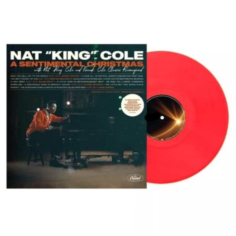 Nat King Cole A Sentimental Christmas with Nat King Cole and Friends: Cole Classics Reimagined (Walmart Exclusive) - Record Album - Vinyl LP