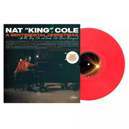 Nat King Cole A Sentimental Christmas with Nat King Cole and Friends: Cole Classics Reimagined (Walmart Exclusive) - Record Album - Vinyl LP