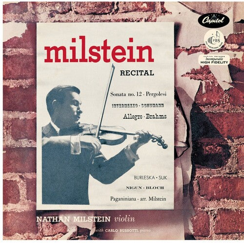 Nathan Milstein A Nathan Milstein Recital - Record Album - Vinyl LP