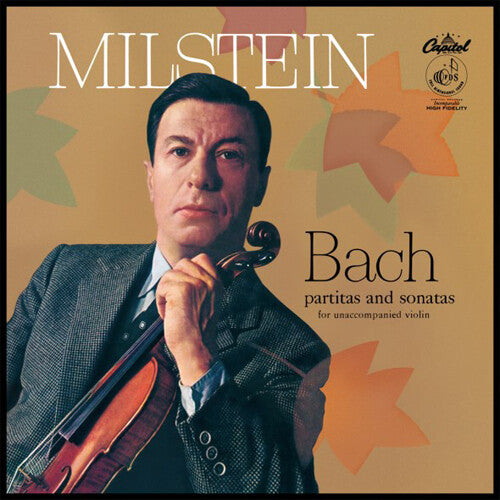 Nathan Milstein Bach Partitas & Sonatas For Unaccompanied Violin - Triple Record Album - Vinyl LP