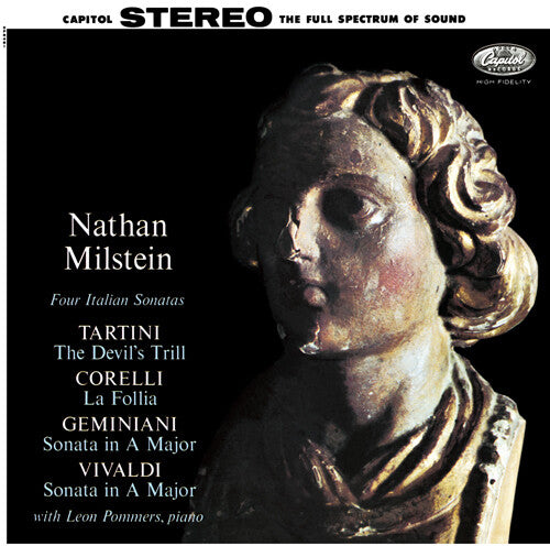 Nathan Milstein Four Italian Sonatas - Record Album - Vinyl LP