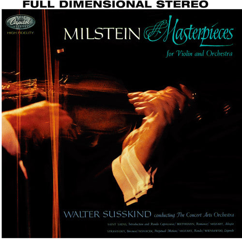 Nathan Milstein Masterpieces For Violin & Orchestra - Record Album - Vinyl LP