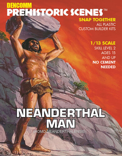 Neanderthal Man Kit DENCOMM Prehistoric Scenes - Neanderthal Man - 55th Anniversary New Era Limited Edition 1/13 Scale Model Kit - CD Album