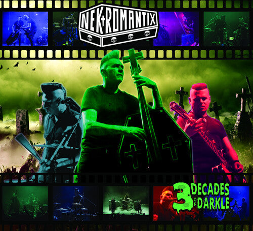 Nekromantix 3 Decades Of Darkle - Record Album - Vinyl LP
