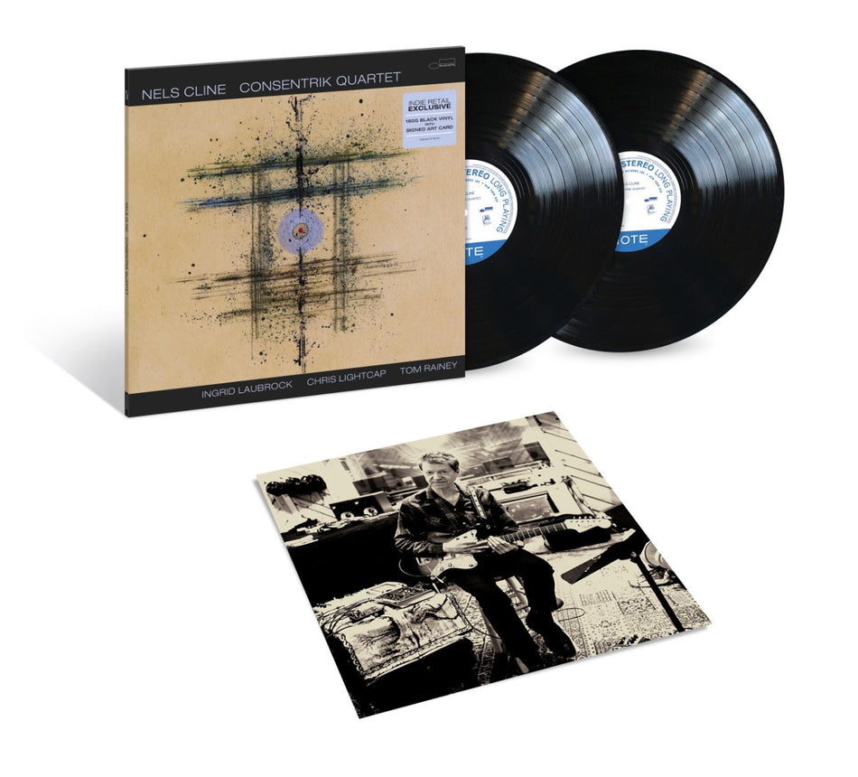 Nels Cline Consentrik Quartet (Indie Exclusive, Limited Edition, 180 Gram Vinyl, Autographed / Star Signed) (2 Cd's)
