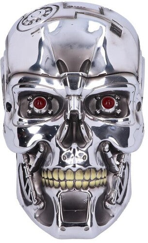 Nemesis Now - T-800 Terminator Head Terminator - T-800 Head - Light-Up Wall Plaque - Collectibles