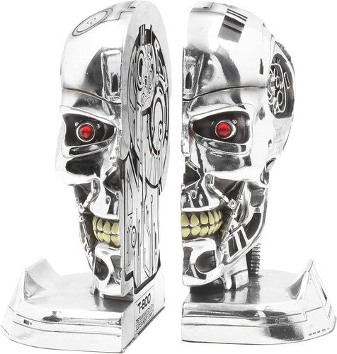 Nemesis Now - Terminator 2 Bookends Terminator 2 - T-800 Head - Bookends - Collectibles