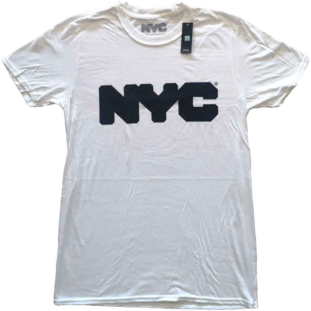 New York City Logo White