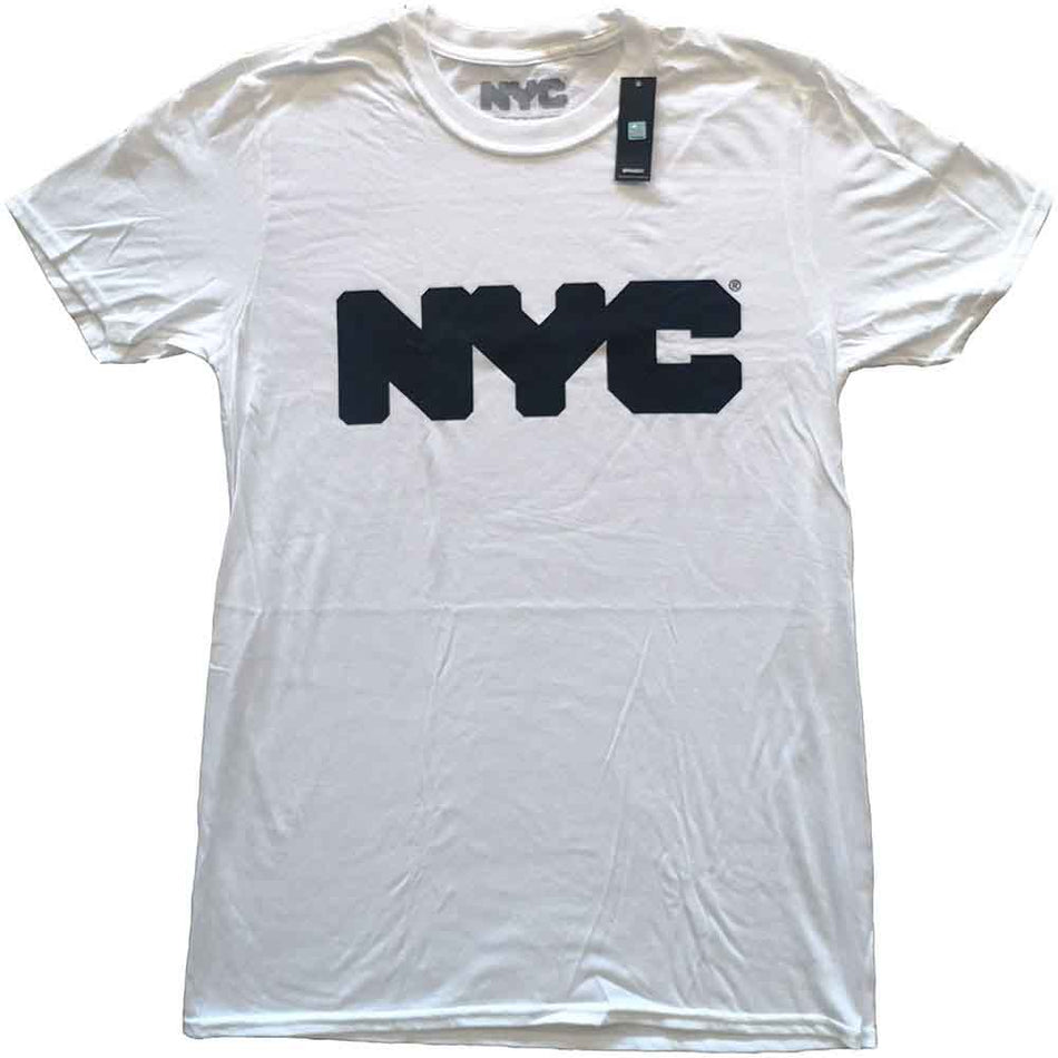 New York City Logo White