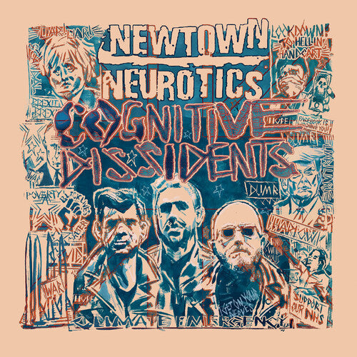 NEWTOWN NEUROTICS Cognitive Dissidents - Record Album - Vinyl LP