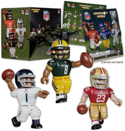 NFL Construction Figure 36Ct Blind Bag Wave 2 Pdq McFarlane Toys - NFL - Construct-a-Figure Blind Bag Series 2 36ct PDQ - Collectible Figures
