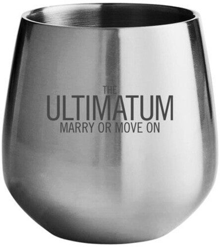 Nfx Ult Wine Goblet Silver Netflix The Ultimatum 18 oz Stemless Stainless Steel Wine Goblet - Accessory