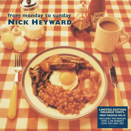 Nick Heyward From Monday To Sunday - Record Album - Vinyl LP