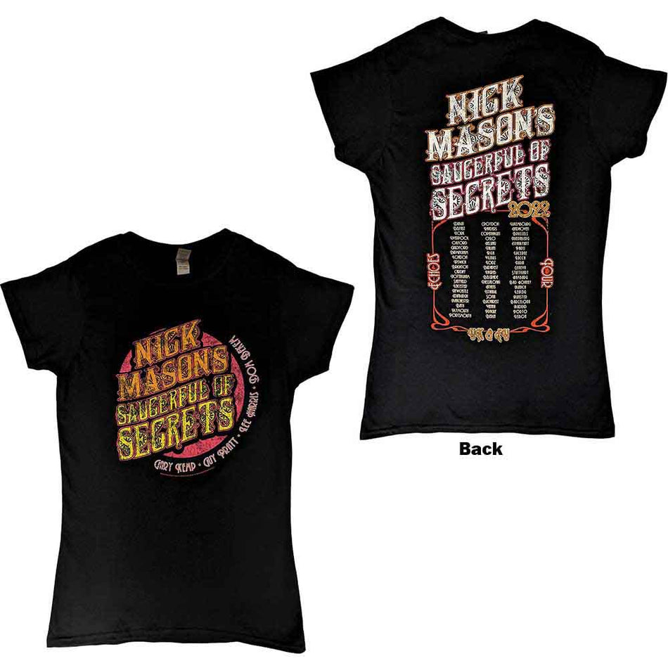Nick Mason's Saucerful of Secrets Echoes European Tour 2022 Black