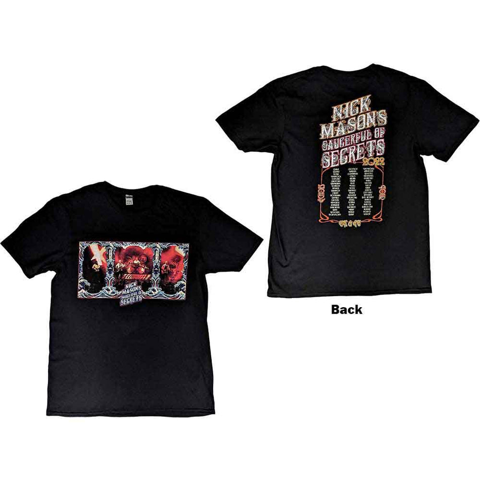 Nick Mason's Saucerful of Secrets Hokusai Wave European Tour 2022 Black